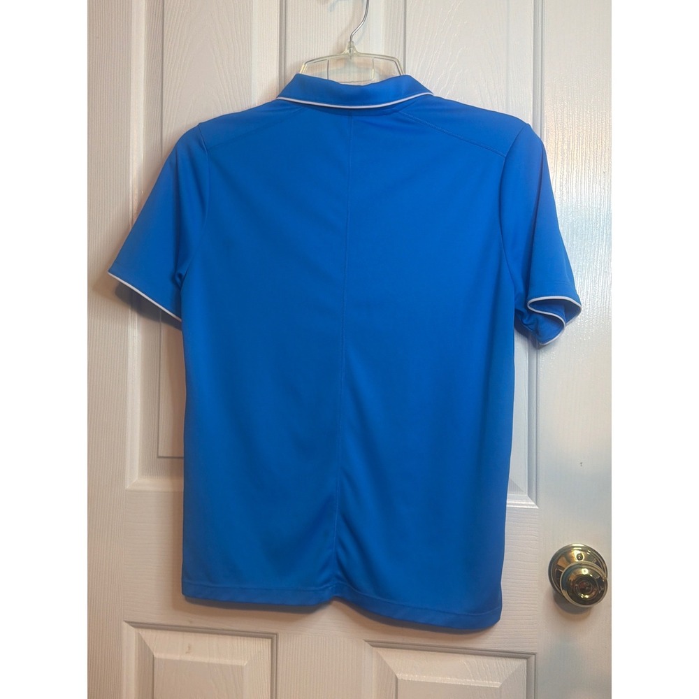 Nike Dri-FIT Mens XL Blue Short Sleeve Golf Polo Shirt 915882-406 - Picture 4 of 8